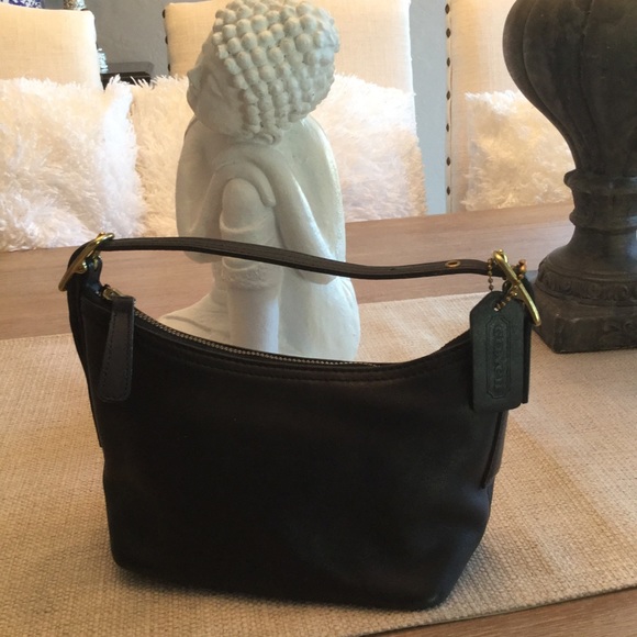 COACH MINI SACHEL BAG BLACK - Picture 2 of 7